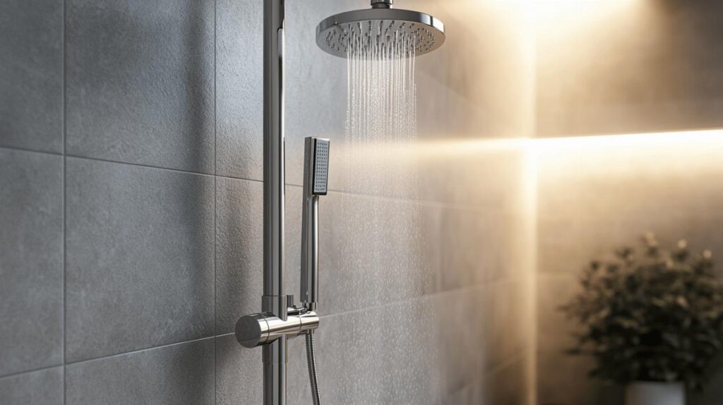 Decouvrez notre avis sur la colonne de douche Auralum avec mitigeur thermostatique : la temperature ideale a portee de main