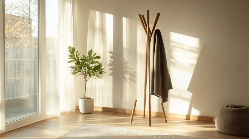 Porte Manteau Design : zoom sur les modeles a pieds les plus originaux du moment